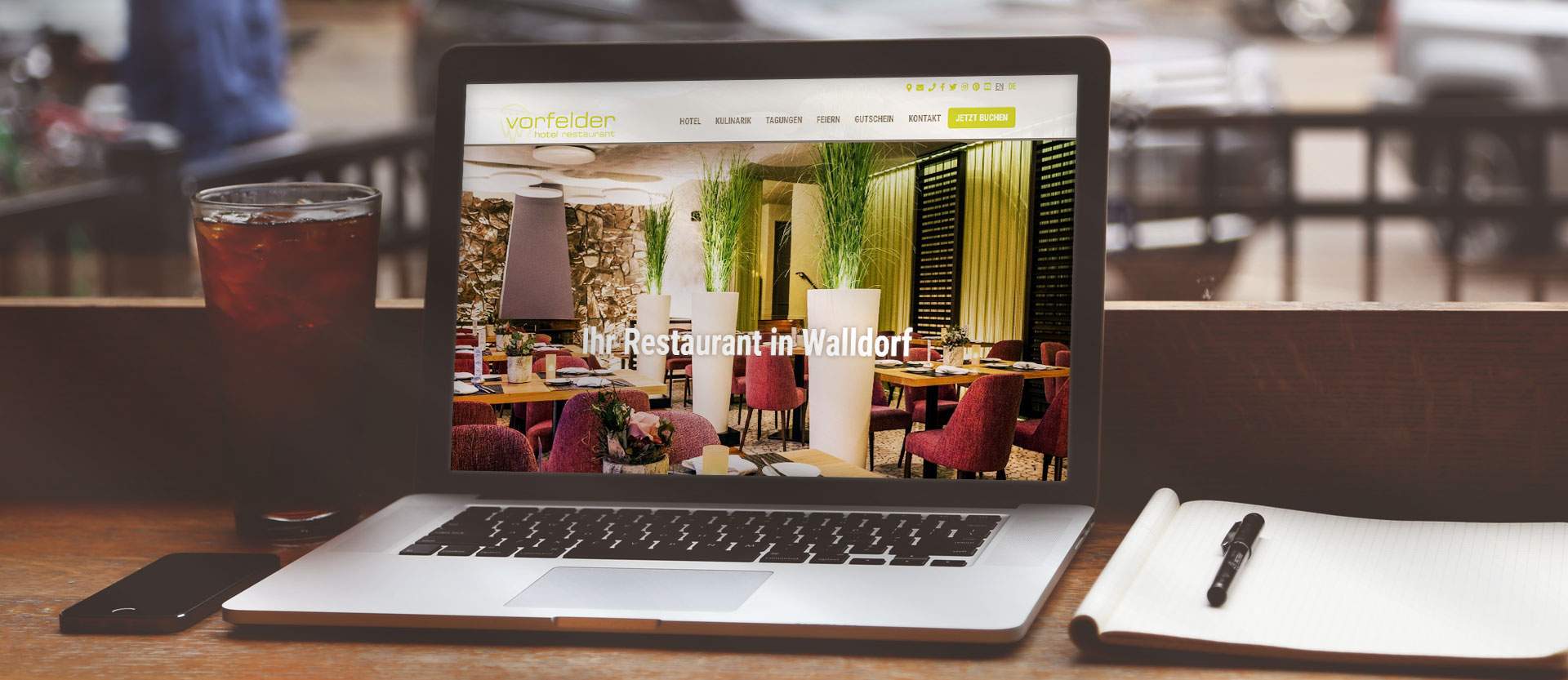Resposive Webdesign Hotel Walldorf