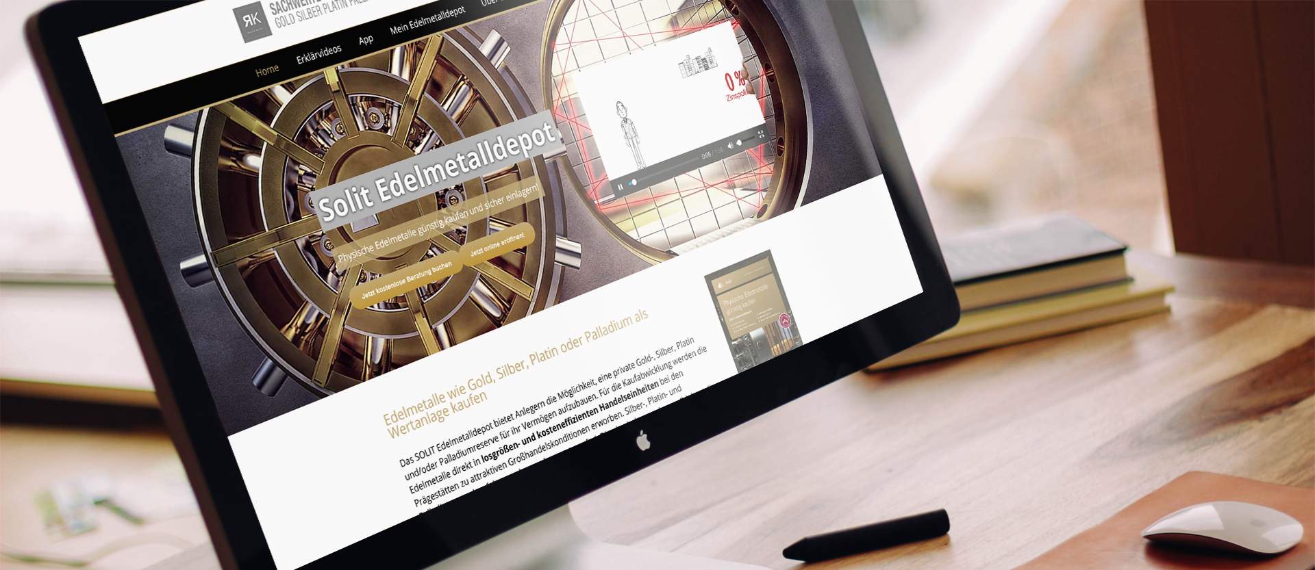 Responsive Webdesign Sachwerte Online Kaufen Wiesloch Walldorf