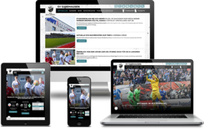Responsive Webdesign SV Sandhausen Fußballverein zweite Bundesliga 