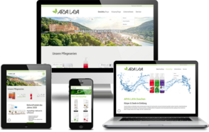  Responsive Webdesign Arya Laya Hersteller Naturkosmetik Heidelberg
