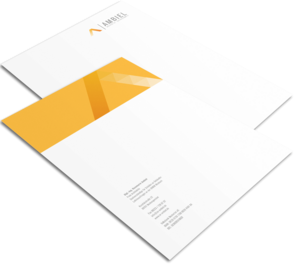 Briefpapier Design, Gestaltung & Druck Architekt / Sachverständiger