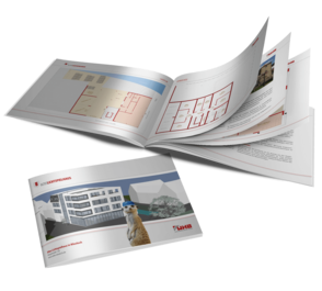 Design, Gestaltung & Druck Broschüre Bauträger
