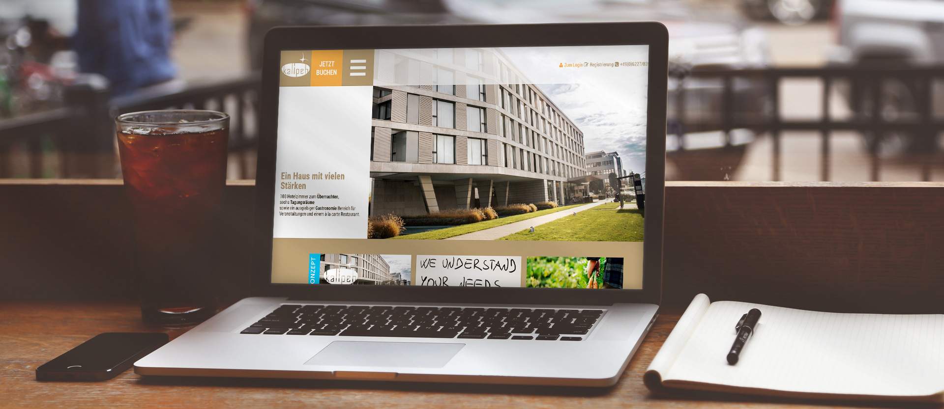 Responsive Webdesign Hotel Walldorf bei Heidelberg